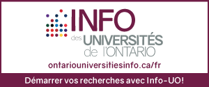 Démarrer vos recherches avec Info-UO à ontariouniversitiesinfo.ca/fr
