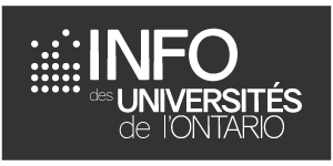 Logo Info-UO compact vertical inversé en français